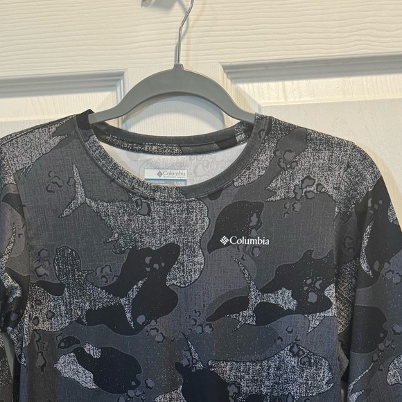Columbia PFG Shirt Youth XL Camo Fishing Performance Super Terminal - Picture 5 of 6